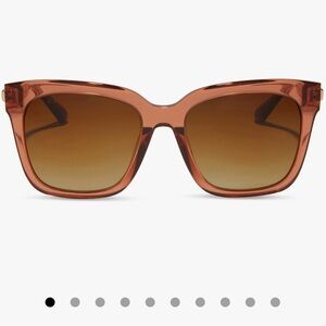 BELLA - BROWN SUGAR + BRONZE GRADIENT POLARIZED SUNGLASSES